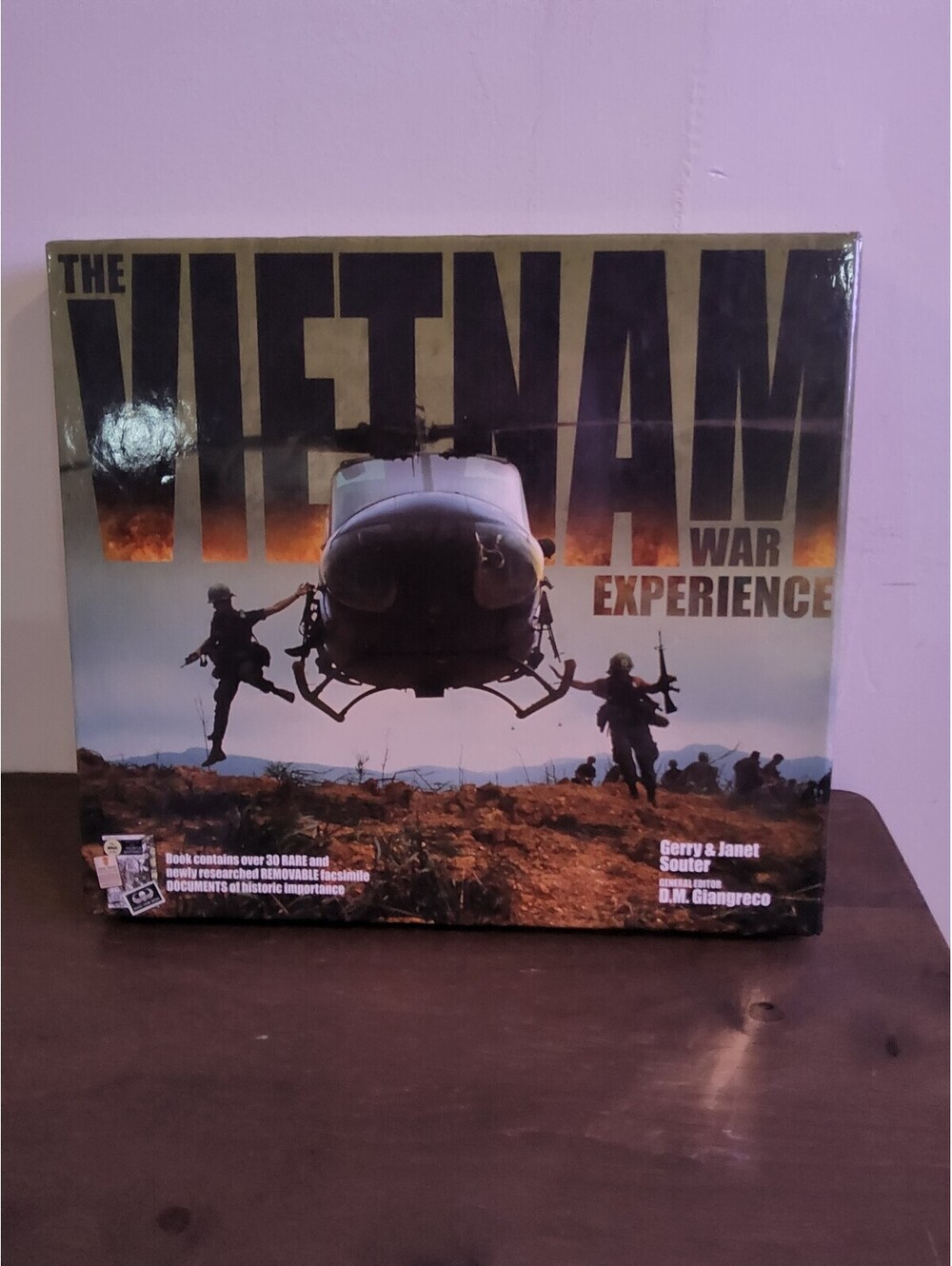 The Vietnam War Experience Souter 2007 Hardcover Facsimile Documents Slipcase